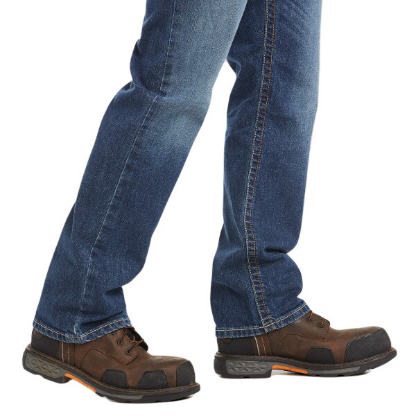 Ariat FR M4 Relaxed Basic Boot Cut Jean in Alloy